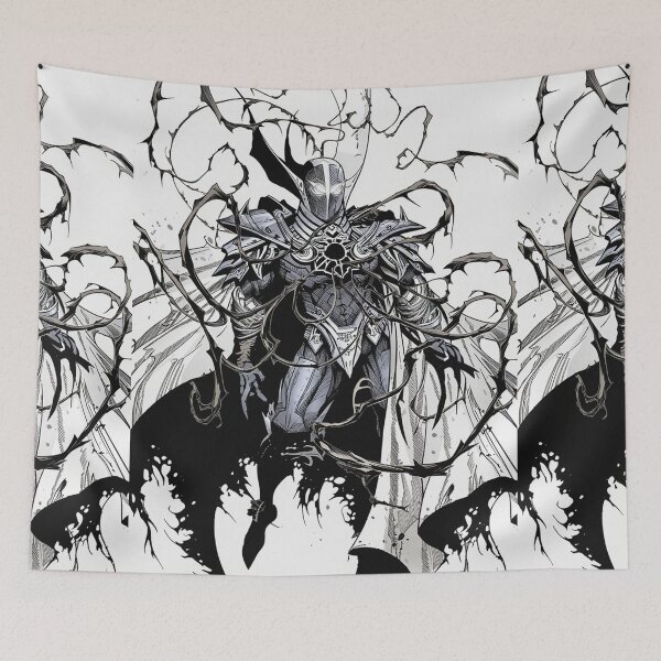Item preview, The lord of the underworld chaos of the dead action hero dark warrior designed and sold by Vintage Designs +.