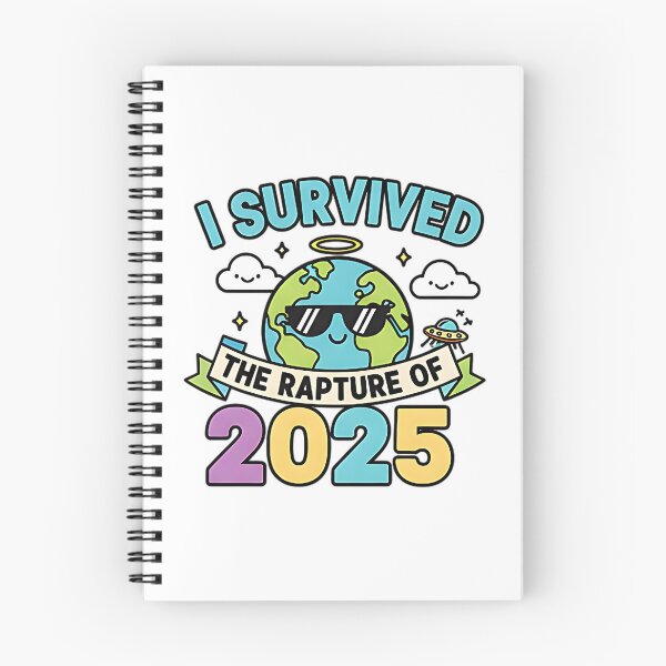 Item preview, I survived the rapture of 2025 funny sarcastic design designed and sold by ArtDesignTp.