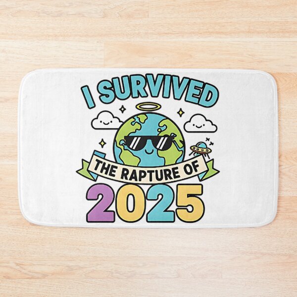 Item preview, I survived the rapture of 2025 funny sarcastic design designed and sold by ArtDesignTp.