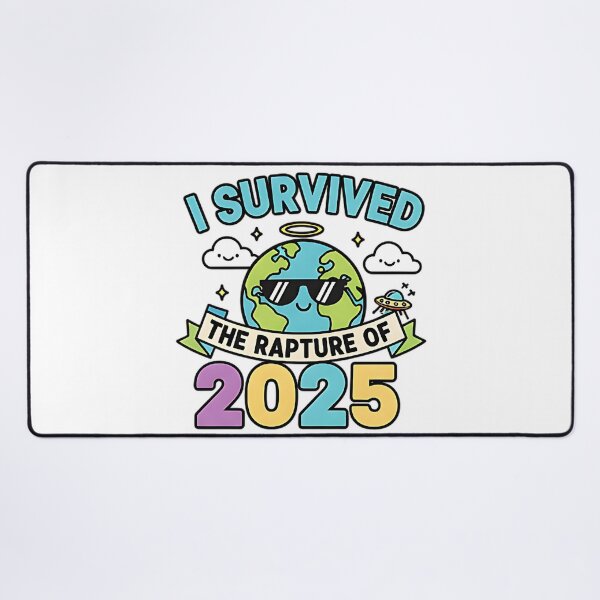 Item preview, I survived the rapture of 2025 funny sarcastic design designed and sold by ArtDesignTp.
