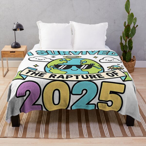Item preview, I survived the rapture of 2025 funny sarcastic design designed and sold by ArtDesignTp.