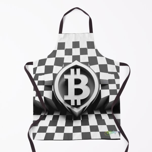 Item preview, Bitcoin Horizon – Black and White Perspective Art designed and sold by Benito Del Ray.