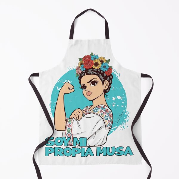 Item preview, Soy Mi Propia Musa Flower Crown Empowered Mexican Woman designed and sold by Tiendita-Arroyo.
