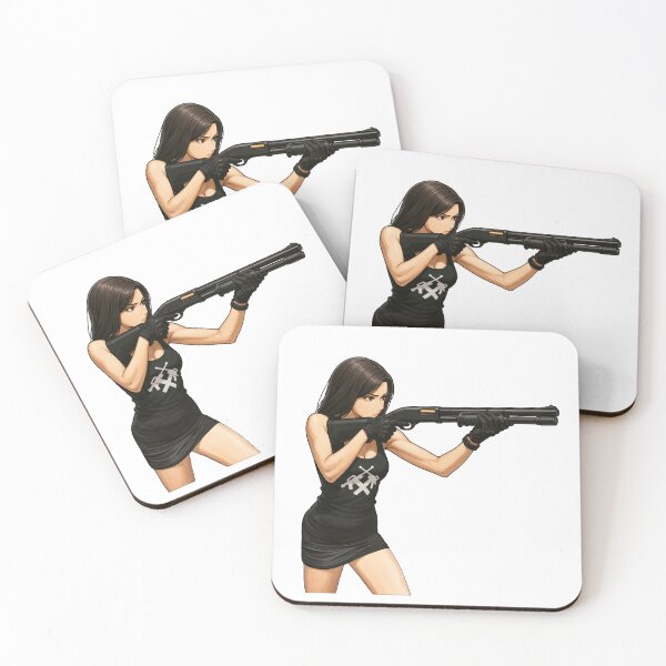 Item preview, Shotgun Girl – Beauty with Firepower designed and sold by RAWLIFEGRAPHIC.