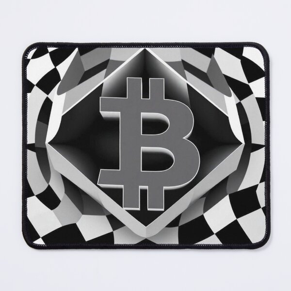 Item preview, Bitcoin Matrix Design – Abstract Op Art Network designed and sold by Benito Del Ray.