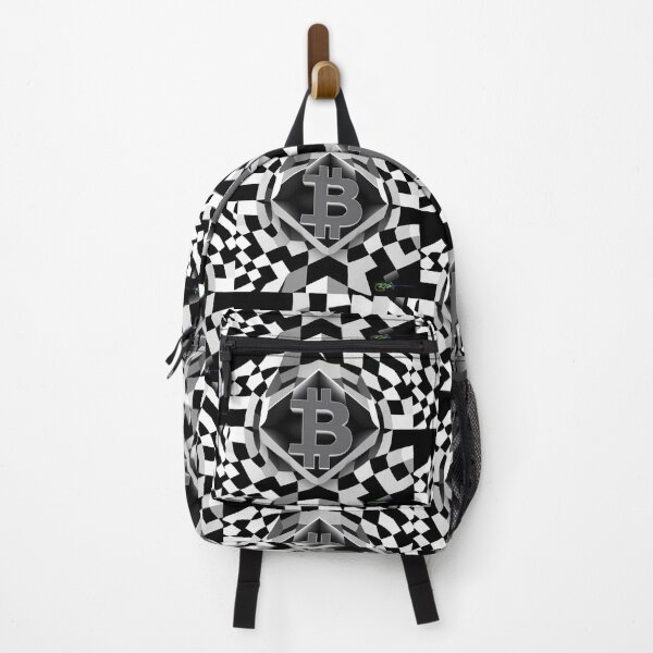 Item preview, Bitcoin Matrix Design – Abstract Op Art Network designed and sold by Benito Del Ray.