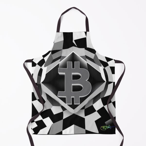 Item preview, Bitcoin Matrix Design – Abstract Op Art Network designed and sold by Benito Del Ray.
