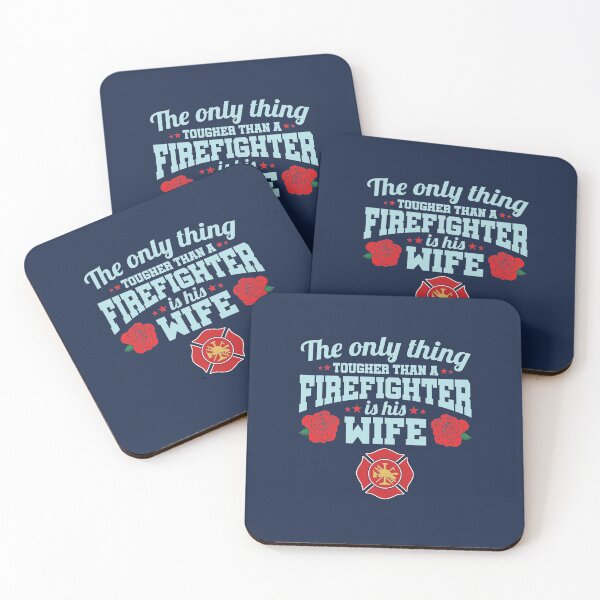 Item preview, Firefighter Wife The Only Thing Tougher Than A Firefighter Is His Wife designed and sold by jaygo.
