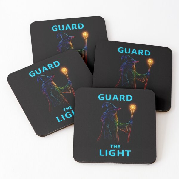 Item preview, The Sorcerer-Guard the Light. Neon Wizard designed and sold by Brickroad Dsigns.