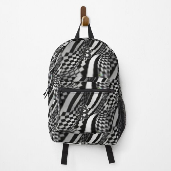Item preview, Bitcoin Illusion Vortex – Modern Op Art Motion designed and sold by Benito Del Ray.