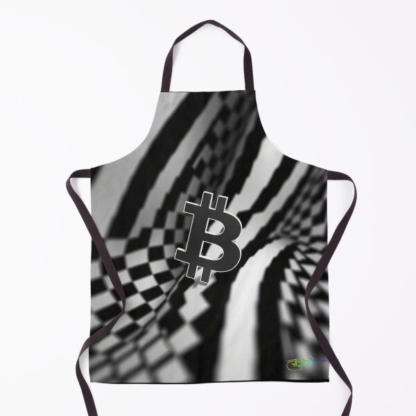 Item preview, Bitcoin Illusion Vortex – Modern Op Art Motion designed and sold by Benito Del Ray.