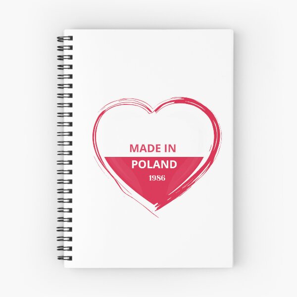 Item preview, Made in Poland 1986 – Polish Pride Heart Design designed and sold by JolantaCzop.