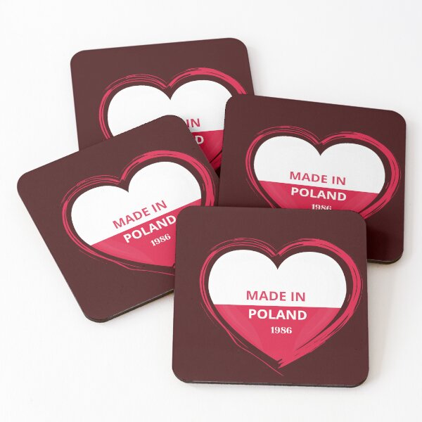 Item preview, Made in Poland 1986 – Polish Pride Heart Design designed and sold by JolantaCzop.