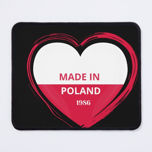 Item preview, Made in Poland 1986 – Polish Pride Heart Design designed and sold by JolantaCzop.