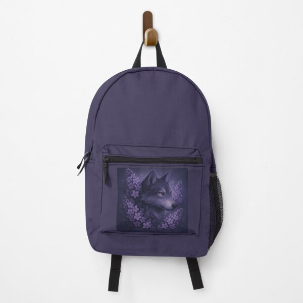 Item preview, Wolf of Lilacs – Silent Intuition designed and sold by GeoWild Designs.