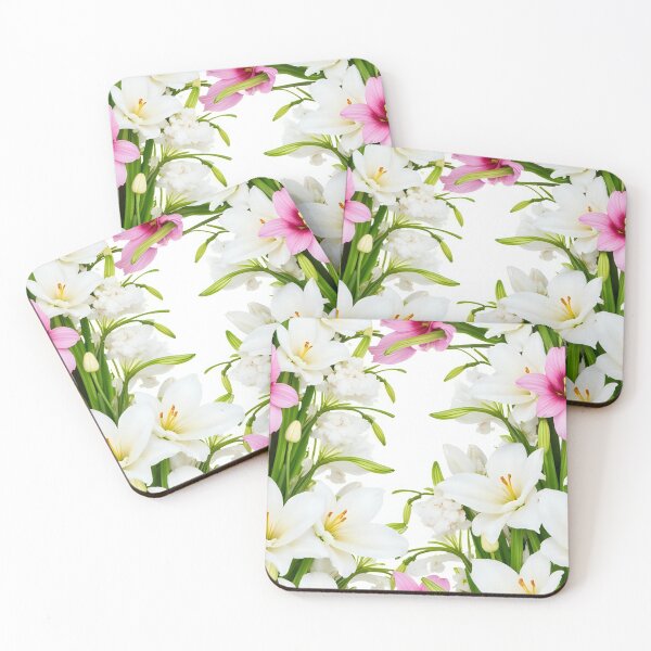 Item preview, May Birth Flower – Lily of the Valley & Hawthorn designed and sold by Cultradesign.
