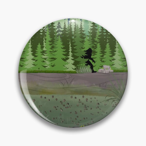 Item preview, A Bigfoot Forest Scenery  designed and sold by PlagueTSH.