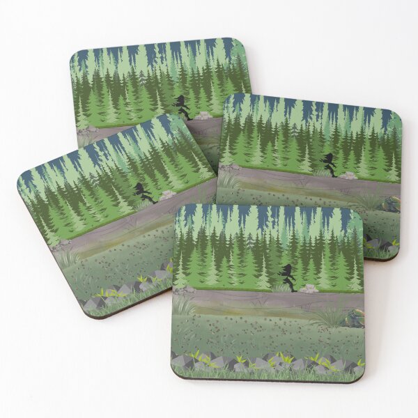 Item preview, A Bigfoot Forest Scenery  designed and sold by PlagueTSH.