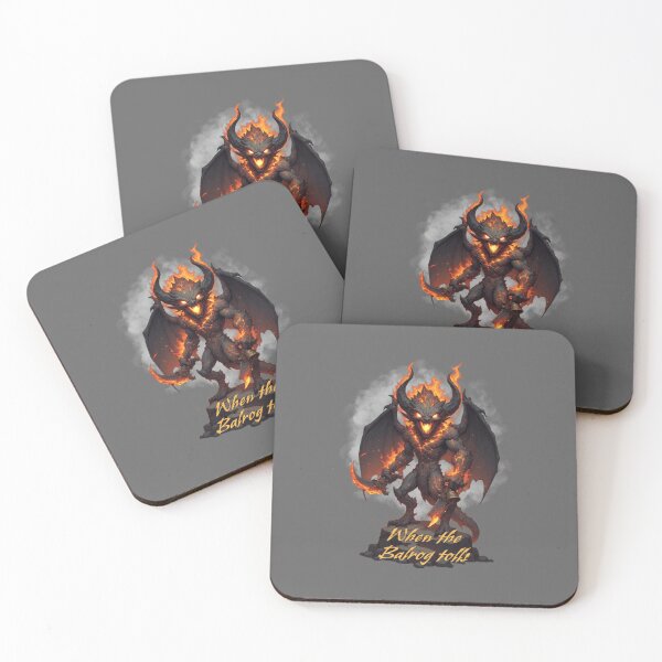 Item preview, When the Balrog Tolls designed and sold by ClanRaeDesign.