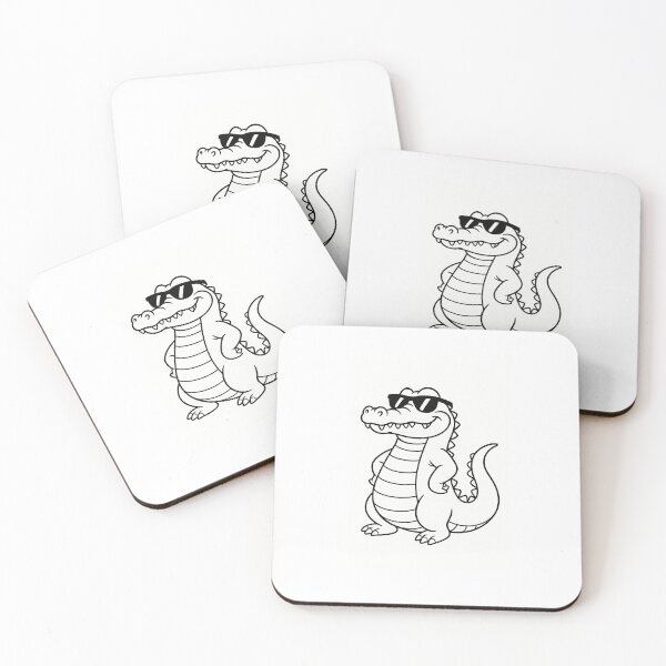Item preview, Funny Crocodile designed and sold by VeryVeryRandom.