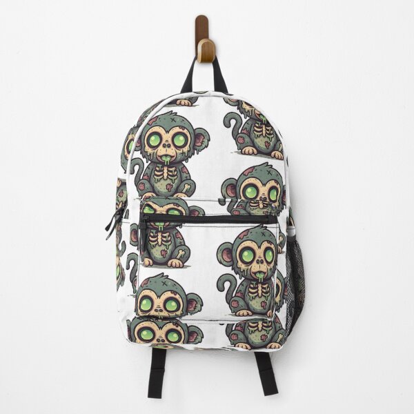 Item preview, Zombie Monkey – Creepy Cute Undead Primate designed and sold by Design Delinquent.