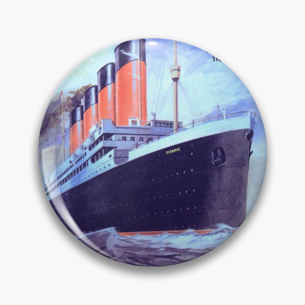 Item preview, Vintage poster for White Star Liner Titanic designed and sold by Random Railways.