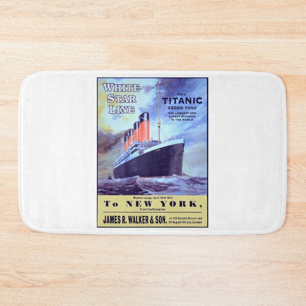 Item preview, Vintage poster for White Star Liner Titanic designed and sold by Random Railways.