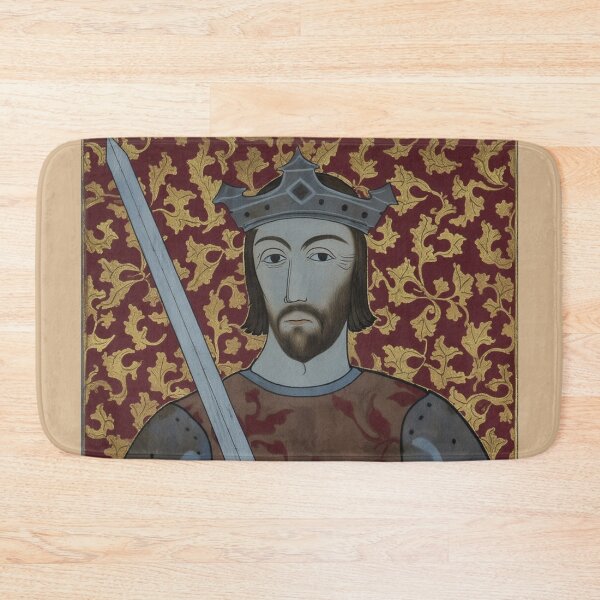 Item preview, Medieval style portrait of  King Arthur of Camelot from the Arthurian Legends designed and sold by Vintage Designs +.