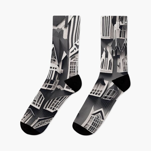 Item preview, Origami Art - Whispers of the Past: A Gothic Elegance Mansion designed and sold by ArtfulFolds.