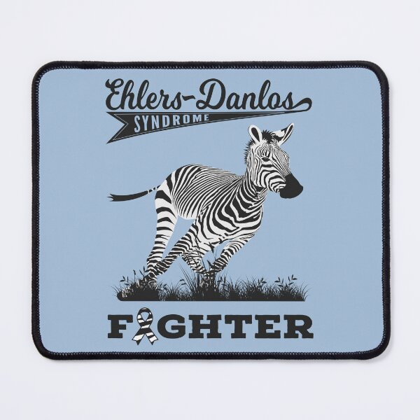 Item preview, EDS Awareness – Fighter Zebra for Ehlers-Danlos Syndrome designed and sold by Jesabee Designs.