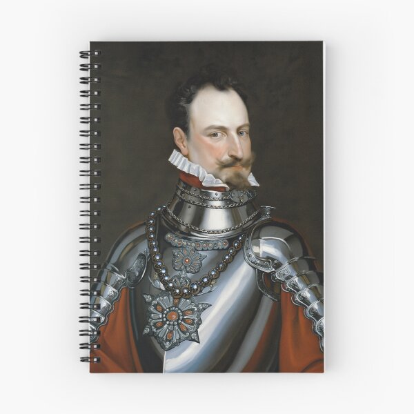 Item preview, Vintage Renaissance era painting of Royal Gentleman in Ruff collar designed and sold by Vintage Designs +.