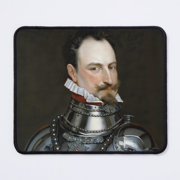 Item preview, Vintage Renaissance era painting of Royal Gentleman in Ruff collar designed and sold by Vintage Designs +.