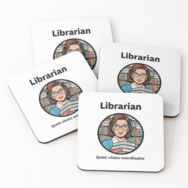 Item preview, Librarian job occupation thank you appreciation birthday funny meme designed and sold by CheeseBlueprint.