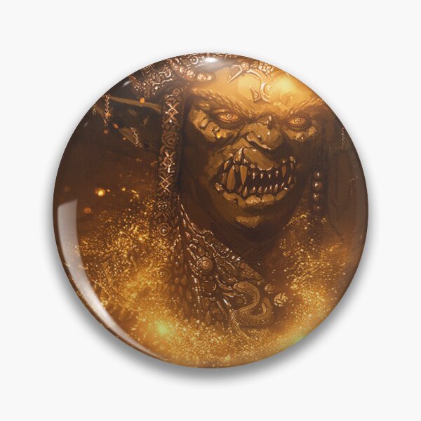 Item preview, King of the Orcs painting designed and sold by Vintage Designs +.