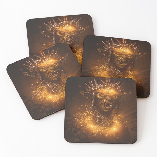 Item preview, King of the Orcs painting designed and sold by Vintage Designs +.