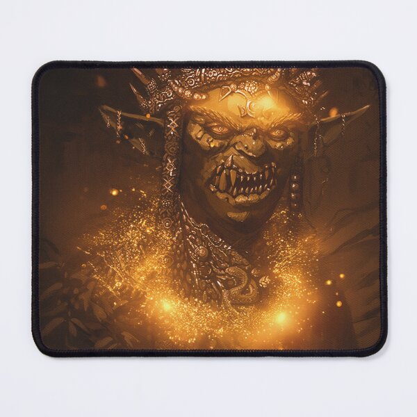 Item preview, King of the Orcs painting designed and sold by Vintage Designs +.