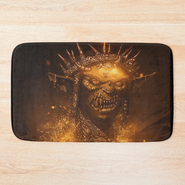 Item preview, King of the Orcs painting designed and sold by Vintage Designs +.
