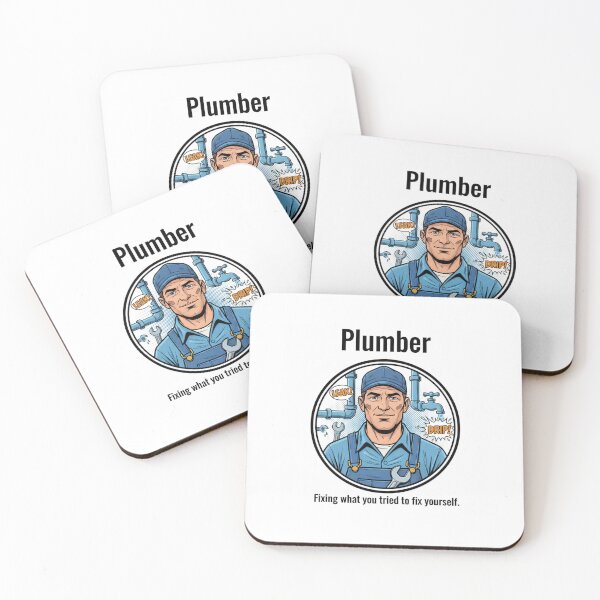 Item preview, Plumber job occupation thank you appreciation birthday funny meme designed and sold by CheeseBlueprint.