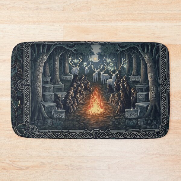 Item preview, Convergence of the Druids beautiful fresco after William Morris designed and sold by Vintage Designs +.