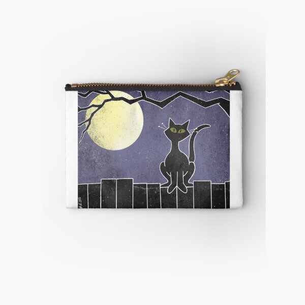 Item preview, Black Cat Under The Full Moon  designed and sold by BeckyLCartoons.