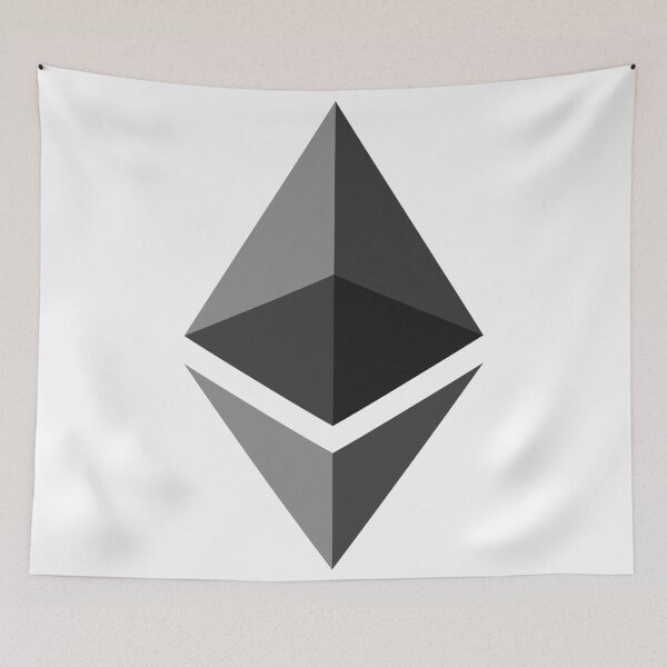 Item preview, Ethereum Icon Classic Grey designed and sold by LouLabeau.
