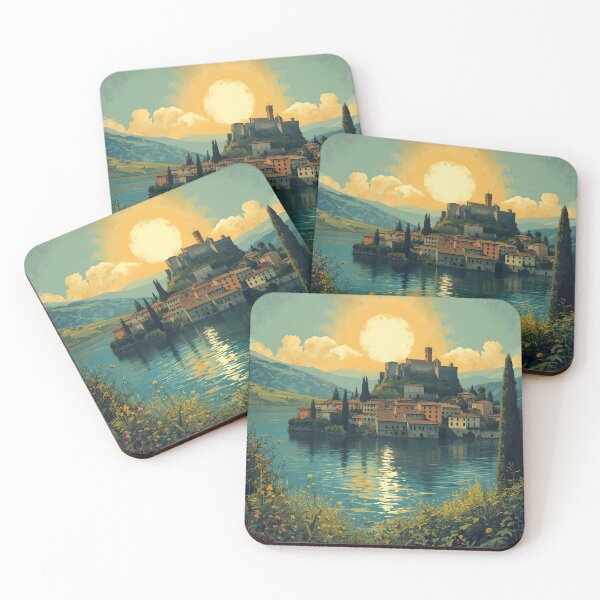 Item preview, Bolsena - Lake Bolsena designed and sold by JessArty ⭐⭐⭐⭐⭐.