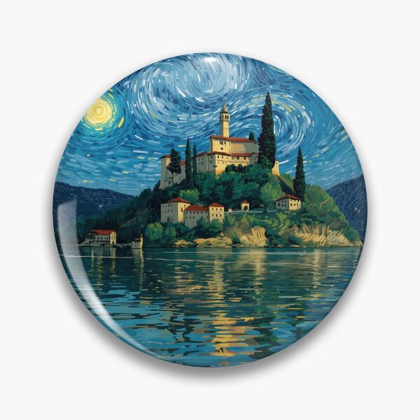 Item preview, Bolsena - Starry Night designed and sold by JessArty ⭐⭐⭐⭐⭐.