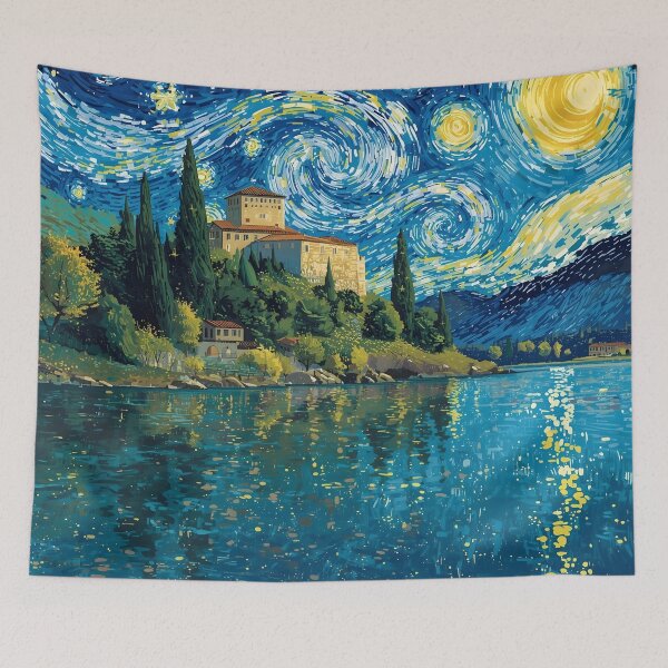 Item preview, Bolsena - Starry Night designed and sold by JessArty ⭐⭐⭐⭐⭐.
