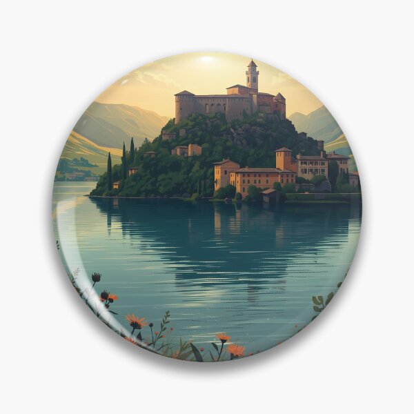 Item preview, Bolsena - Lake Bolsen designed and sold by JessArty ⭐⭐⭐⭐⭐.