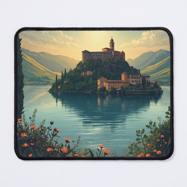 Item preview, Bolsena - Lake Bolsen designed and sold by JessArty ⭐⭐⭐⭐⭐.