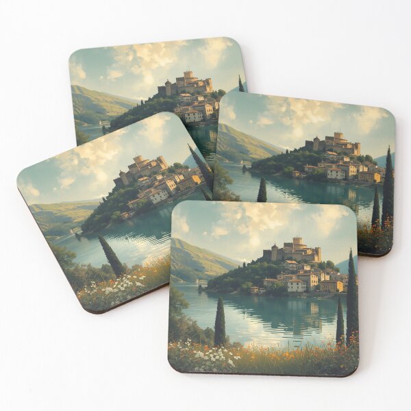 Item preview, Bolsena - Lake Bolsen designed and sold by JessArty ⭐⭐⭐⭐⭐.