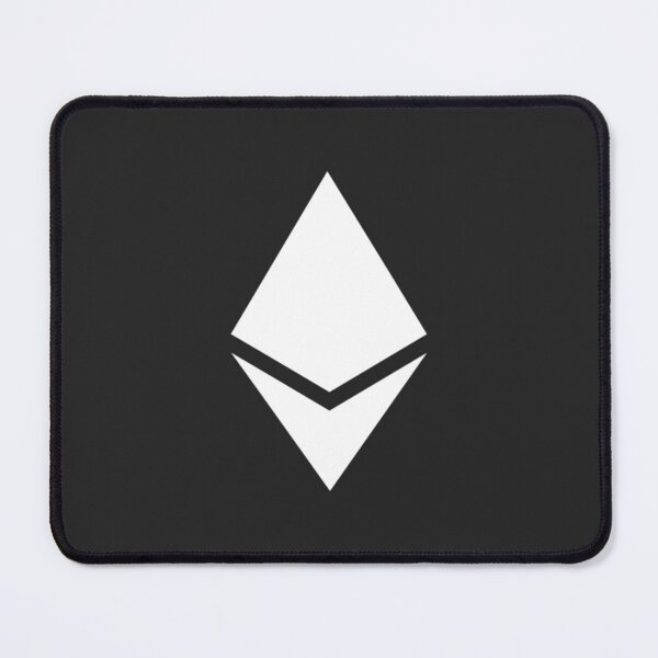 Item preview, Ethereum Icon Bold Black Circle designed and sold by LouLabeau.