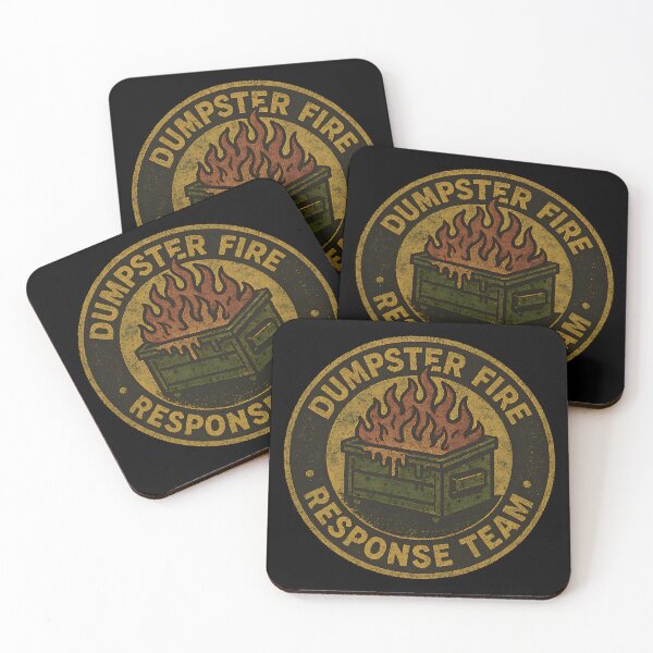 Item preview, Dumpster Fire Response Team Geek designed and sold by RosePearce.
