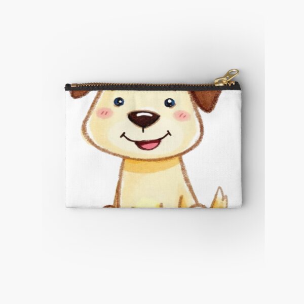 Aperçu de l'œuvre Chien mignon dessiné à la main – Style artistique pour enfants créée et vendue par YASNOS.
